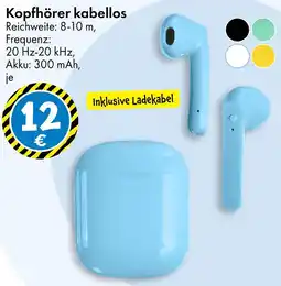 TEDi Kopfhörer kabellos Angebot