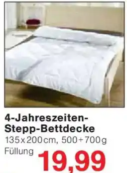 Jawoll 4-Jahreszeiten Stepp-Bettdecke Angebot