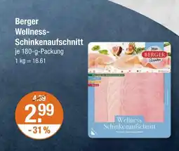V Markt Berger wellness-schinkenaufschnitt Angebot