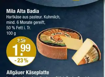V Markt Mila alta badia Angebot