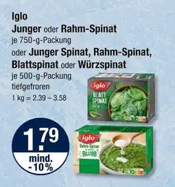 V Markt Iglo junger Angebot