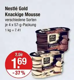 V Markt Nestlé gold knackige mousse Angebot