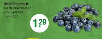 V Markt Heidelbeeren Angebot