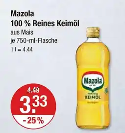 V Markt Mazola keimöl Angebot