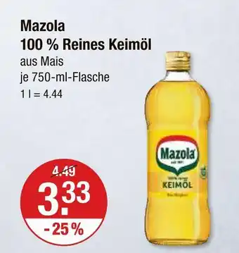 V Markt Mazola keimöl Angebot