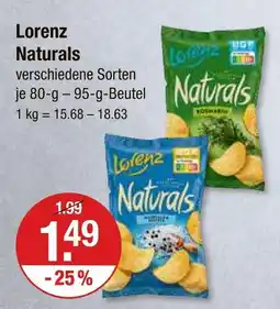 V Markt Lorenz naturals Angebot