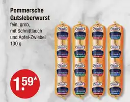 V Markt Pommersche gutsleberwurst Angebot