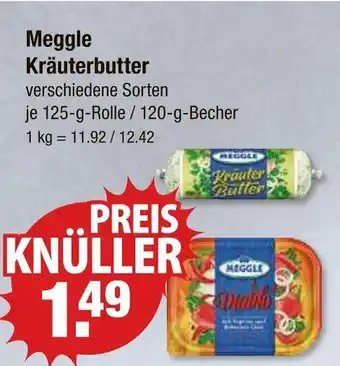 V Markt Meggle kräuterbutter Angebot