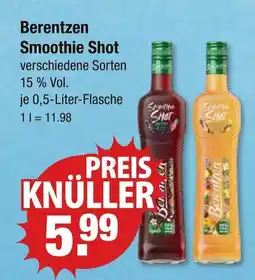 V Markt Berentzen smoothie shot Angebot
