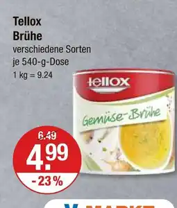 V Markt Tellox brühe Angebot