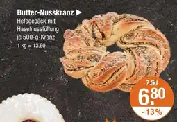 V Markt Butter-nusskranz Angebot
