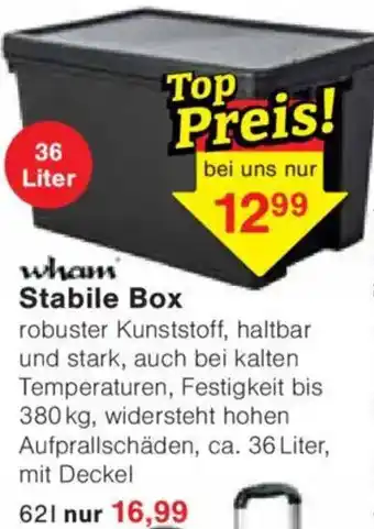 Jawoll wham Stabile Box Angebot