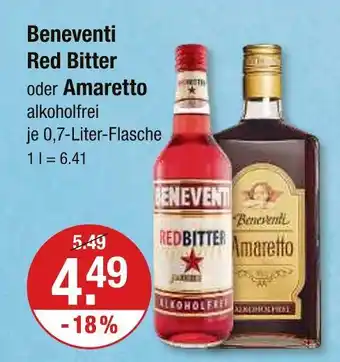 V Markt Beneventi red bitter Angebot