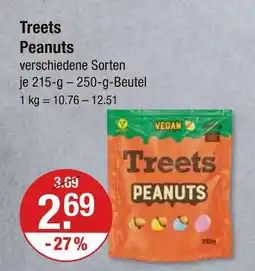V Markt Treets peanuts Angebot