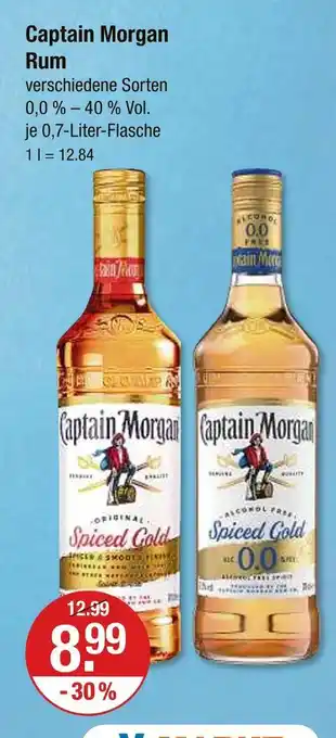 V Markt Captain morgan rum Angebot