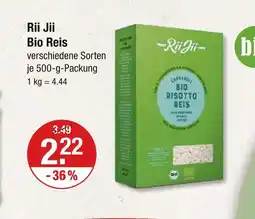 V Markt Rii jii bio reis Angebot