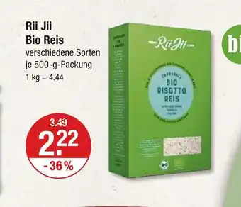 V Markt Rii jii bio reis Angebot