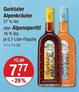 V Markt Gurktaler alpenkräuter Angebot