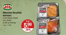 V Markt Aia hähnchen-brustfilet mariniert Angebot
