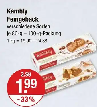 V Markt Kambly feingebäck Angebot