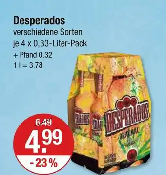 V Markt Desperados desperados Angebot