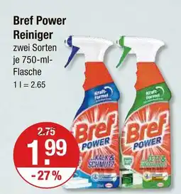 V Markt Bref power reiniger Angebot
