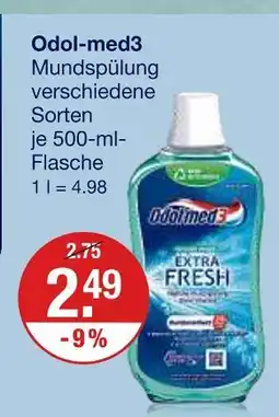 V Markt Odol-med3 odol-med3 Angebot