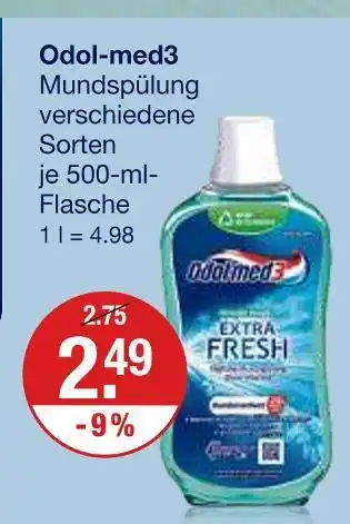 V Markt Odol-med3 odol-med3 Angebot