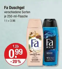 V Markt Fa duschgel Angebot