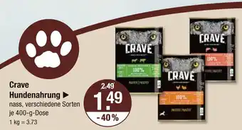 V Markt Crave hundenahrung Angebot