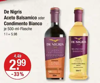 V Markt De nigris aceto balsamico Angebot
