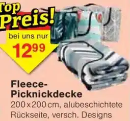 Jawoll Fleece Picknickdecke Angebot