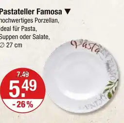V Markt Pastateller famosa Angebot