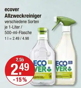 V Markt Ecover allzweckreiniger Angebot