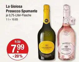 V Markt La gioiosa prosecco spumante Angebot