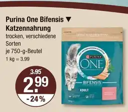 V Markt Purina one bifensis katzennahrung Angebot