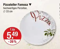 V Markt Pizzateller famosa Angebot