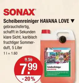 V Markt Sonax scheibenreiniger havana love Angebot