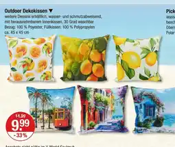 V Markt Outdoor dekokissen Angebot