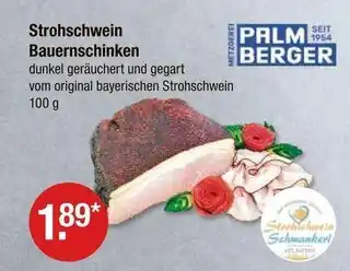 V Markt Palmberger strohschwein bauernschinken Angebot