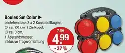 V Markt Boules set color Angebot