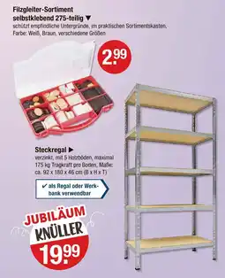 V Markt Filzgleiter-sortiment selbstklebend 275-teilig Angebot