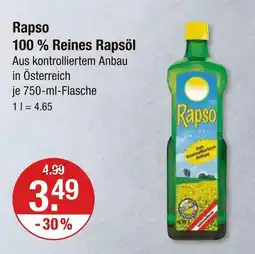V Markt Rapso rapsöl Angebot