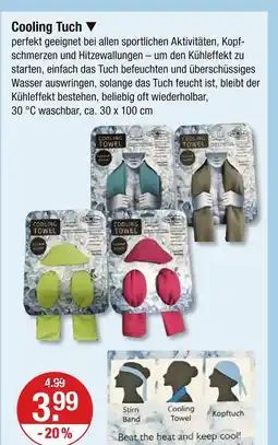 V Markt Cooling tuch Angebot