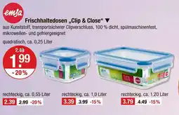 V Markt Emsa frischhaltedosen „clip & close“ Angebot