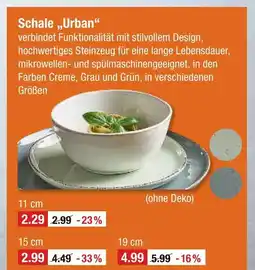 V Markt Schale urban Angebot