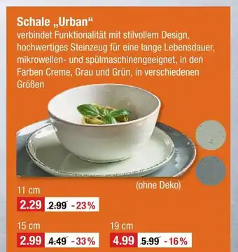 V Markt Schale urban Angebot