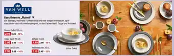 V Markt Van well design geschirrserie „malmö“ Angebot