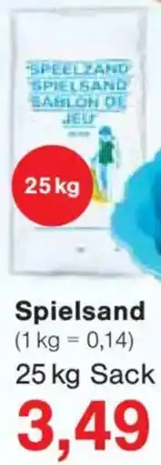 Jawoll Spielsand Angebot