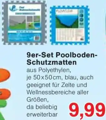 Jawoll 9er-Set Poolboden Schutzmatten Angebot